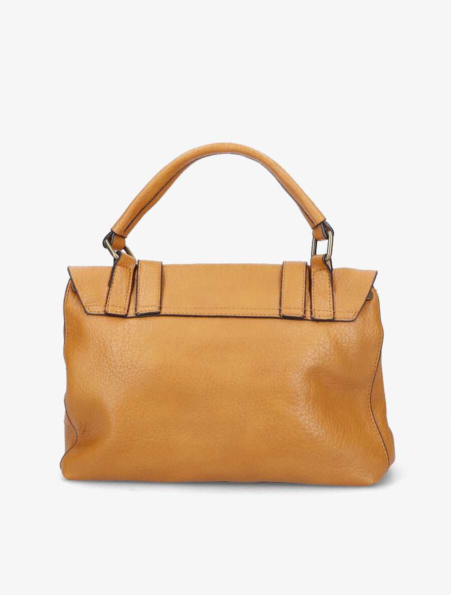 Sac cartable Magda - Camel - 3