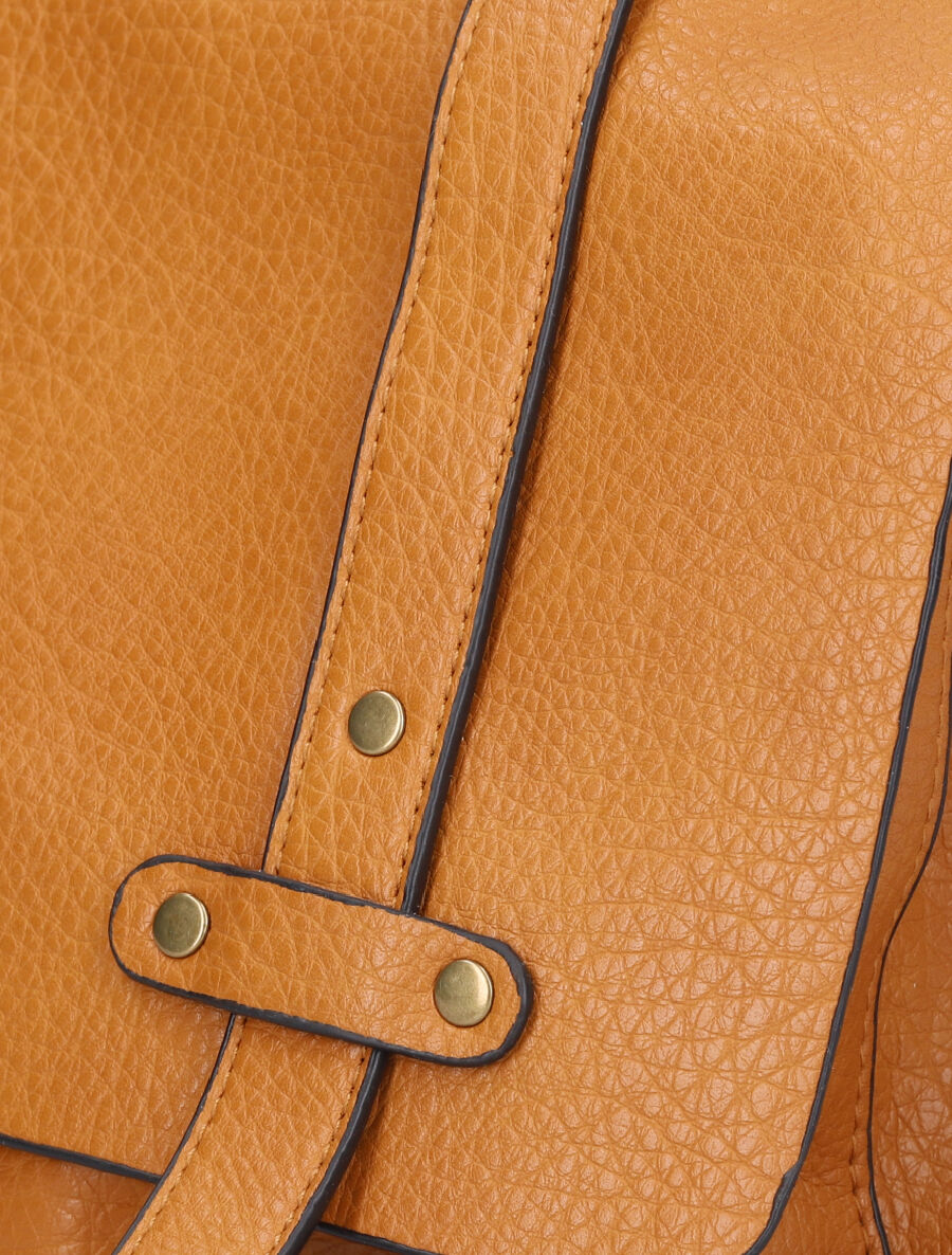 Sac cartable Magda - Camel - 4