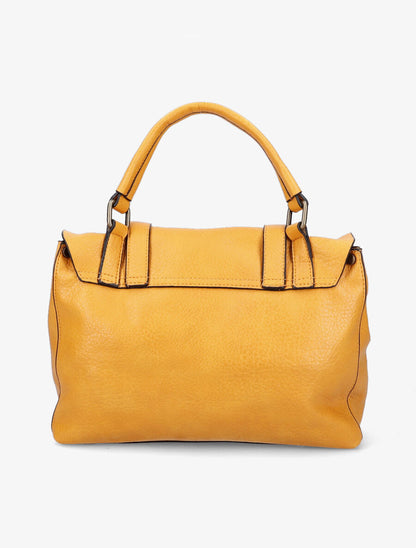 Sac cartable Magda - Moutarde - 3