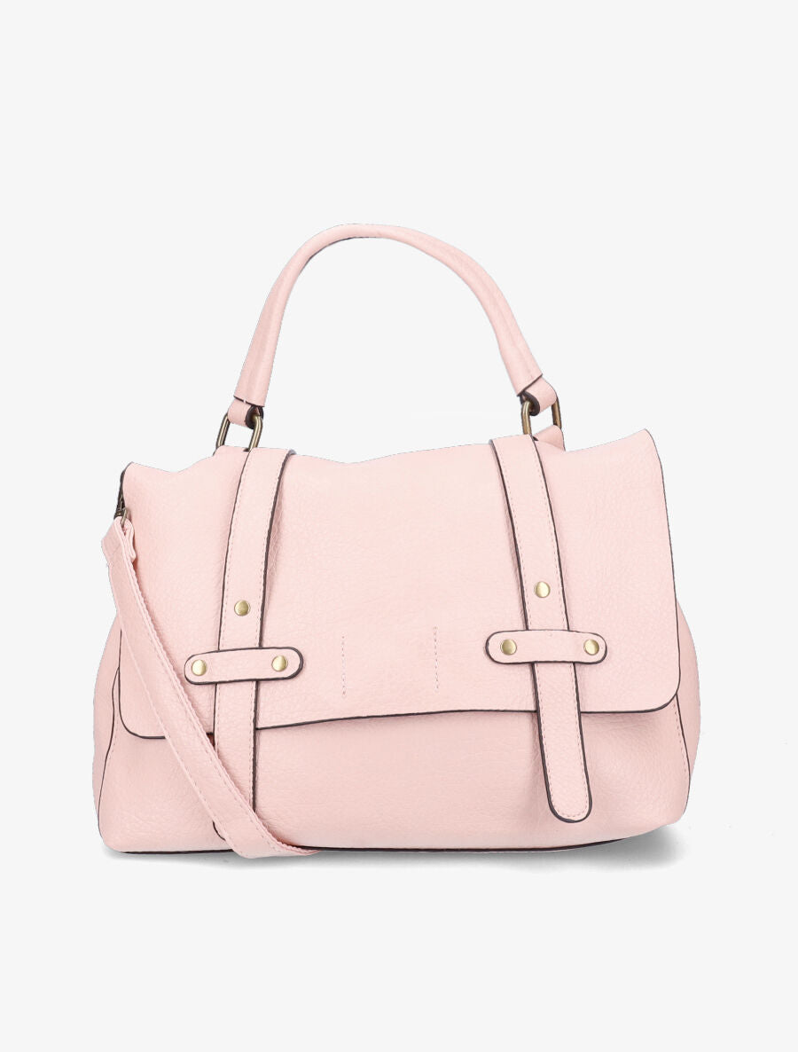 Sac cartable Magda - Rose - 5