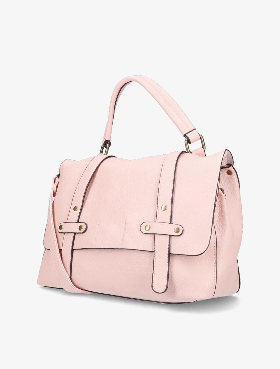 Sac cartable Magda - Rose - 2