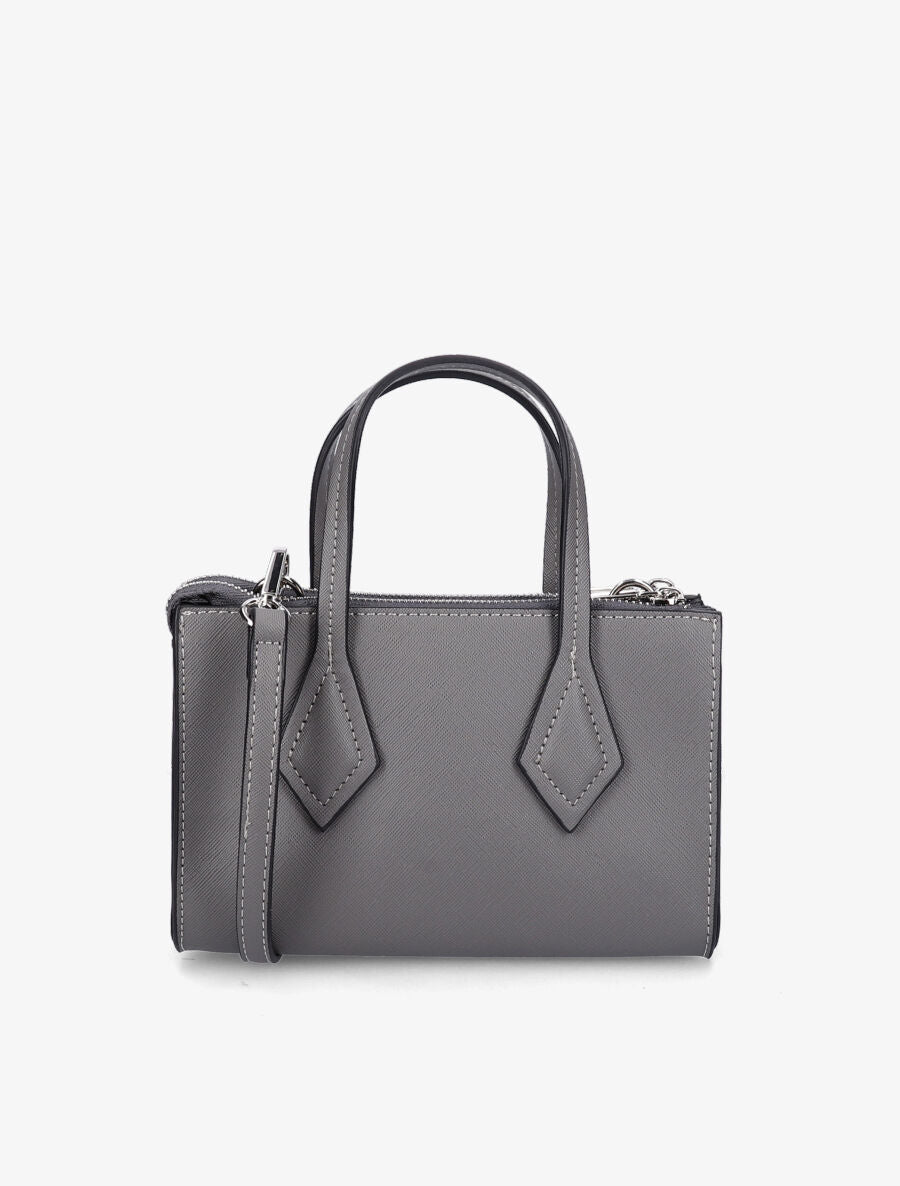Sac besace Julie - Gris - 1