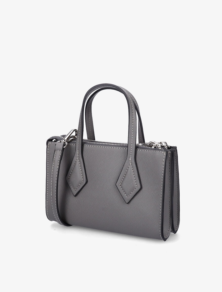 Sac besace Julie - Gris - 2