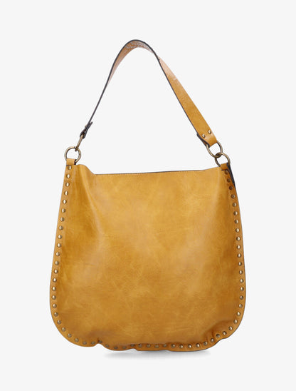 Sac cabas Coraline - Jaune moutarde - 6