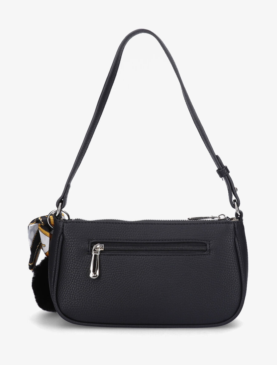 Sac besace Anaëlle - Noir - 3