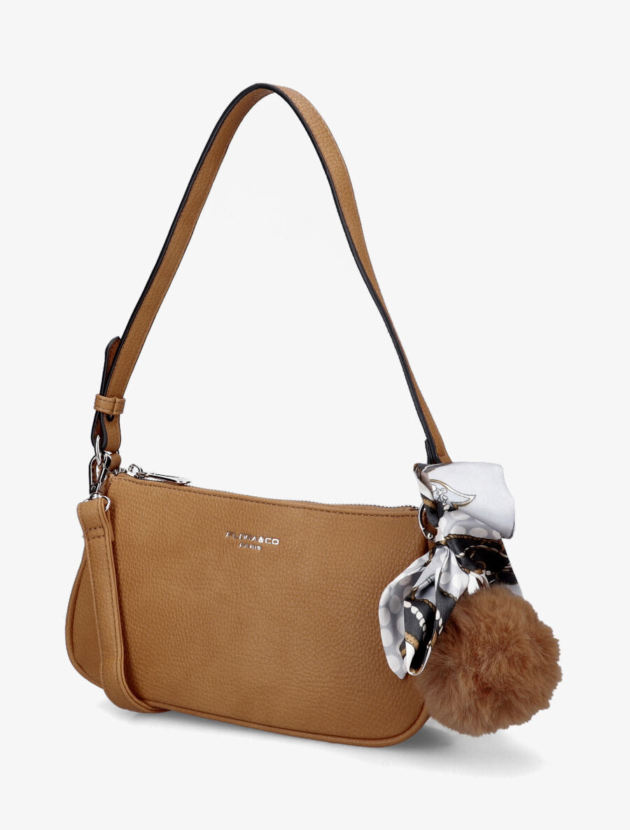 Sac besace Anaëlle - Camel - 2