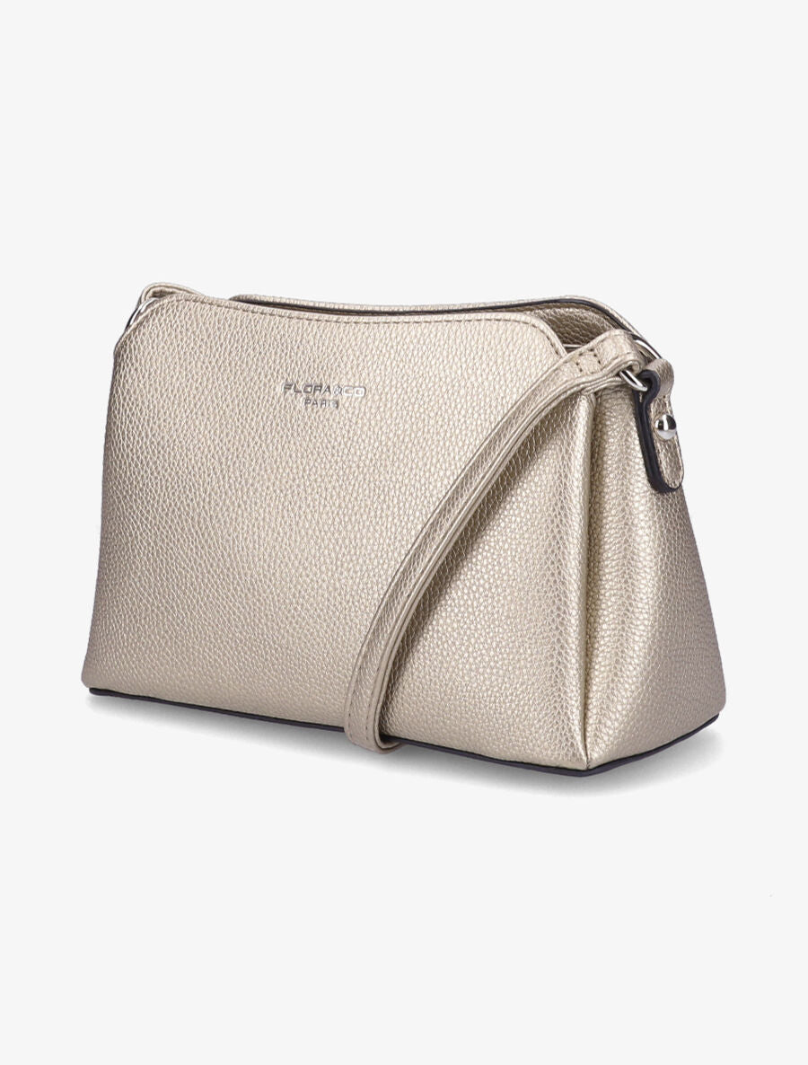 Sac besace Clémence - Beige nacré - 2