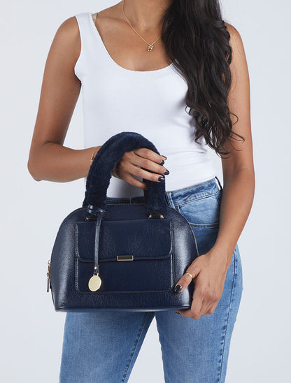 Sac à main Martine - Marine - 5