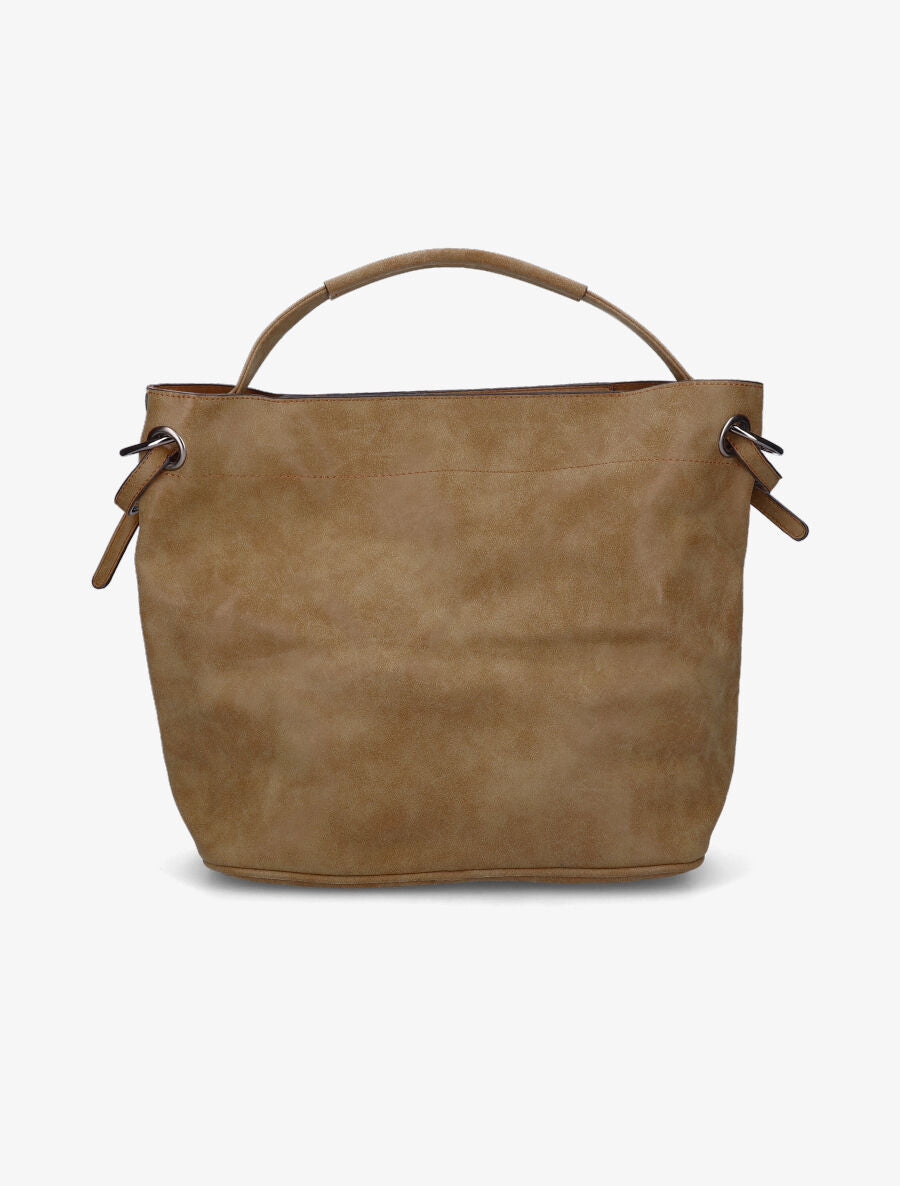 Sac cabas Elena - Camel - 4