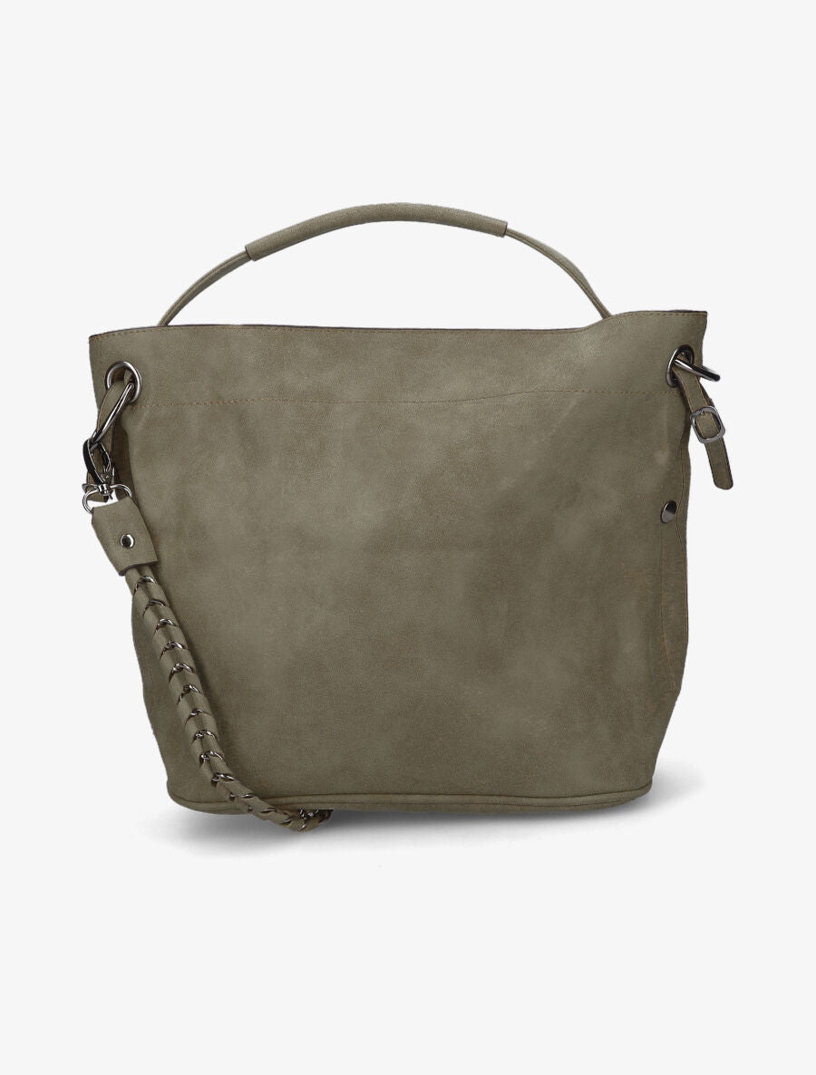 Sac cabas Elena - Kaki - 1