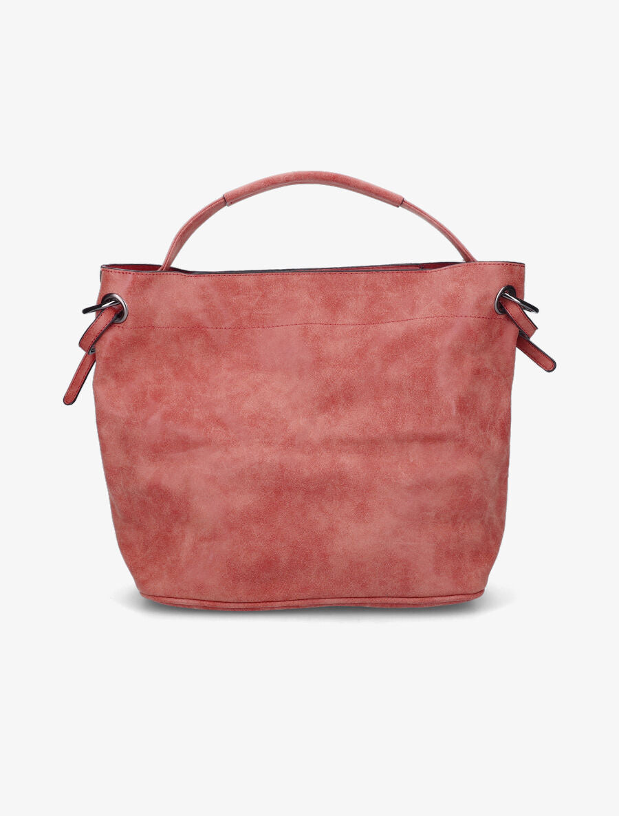 Sac cabas Elena - Rouge - 4