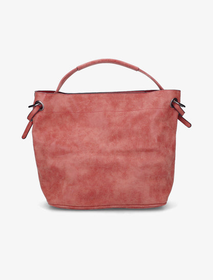 Sac cabas Elena - Rouge - 4