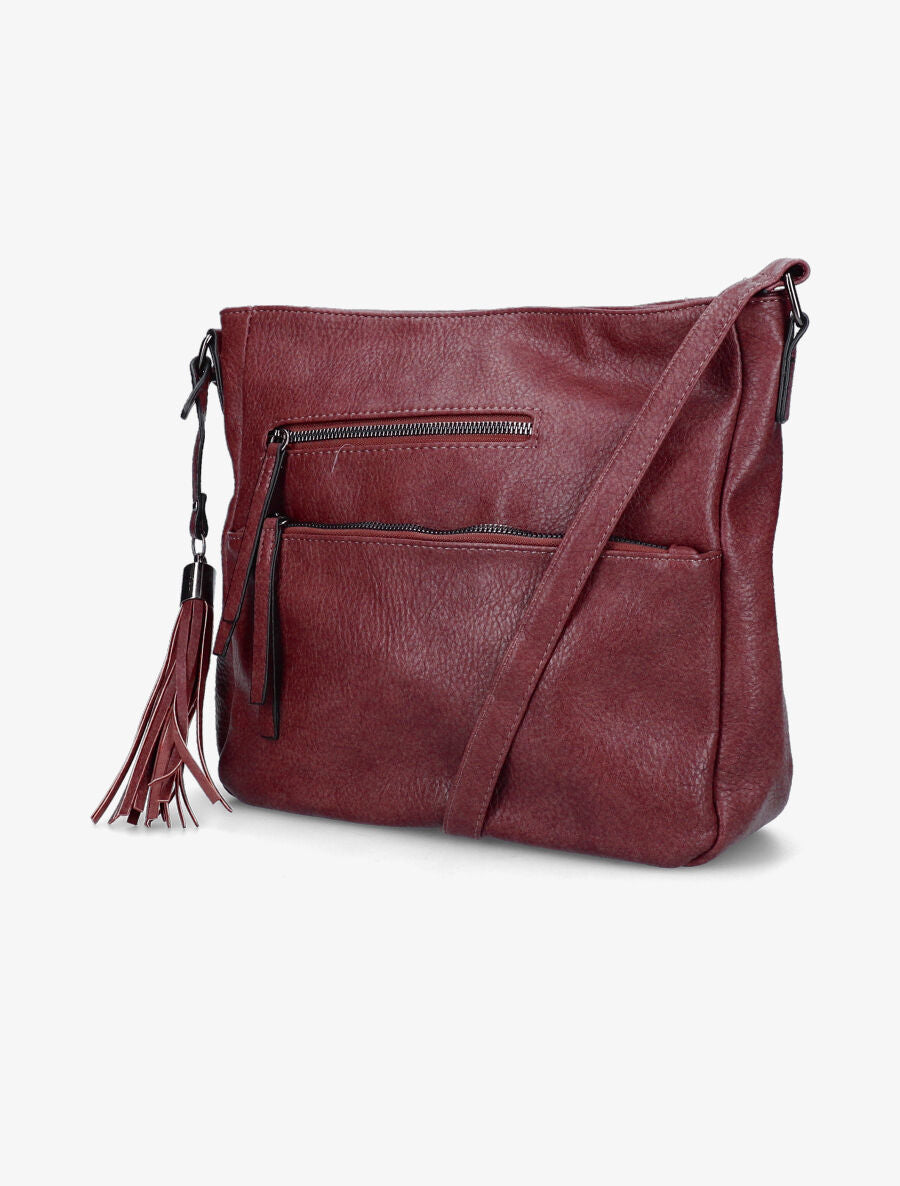 Sac besace Zoé - Rouge - 2