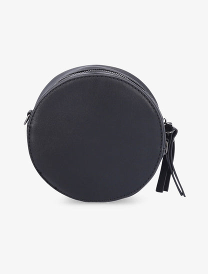 Minaudière ronde à imprimé python - Beige - 3