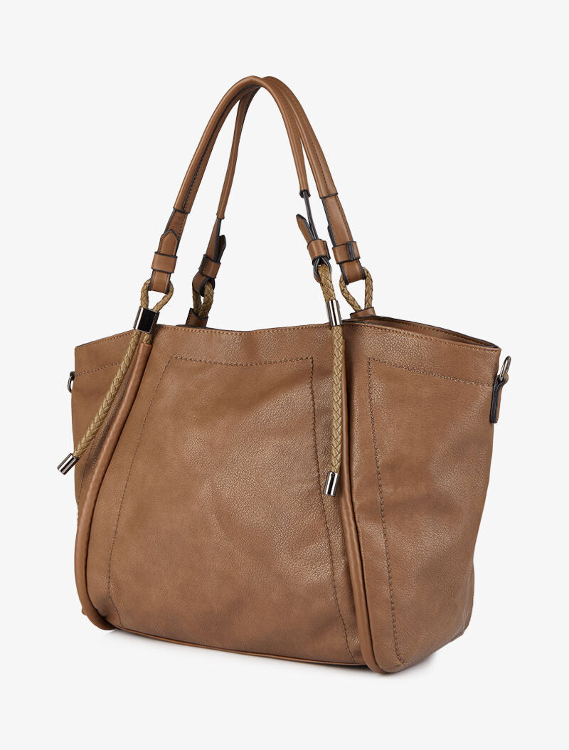 Sac cabas Marlène - Taupe - 2