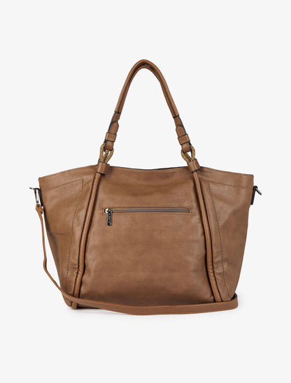 Sac cabas Marlène - Taupe - 3