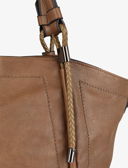 Sac cabas Marlène - Taupe - 4