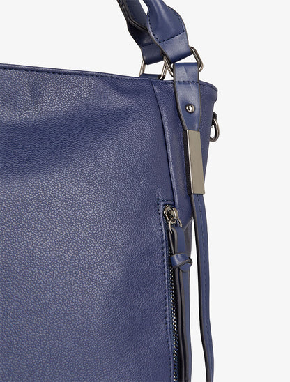 Sac cabas Jeanne - Bleu - 4