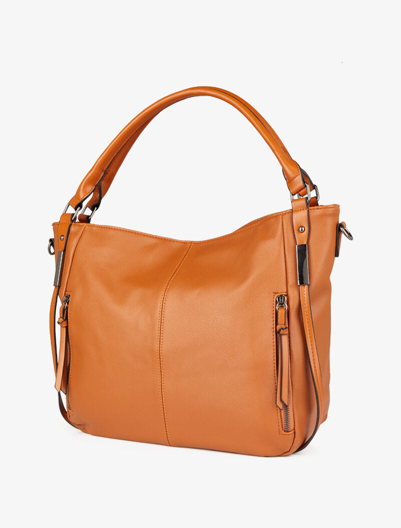 Sac cabas Jeanne - Camel - 2