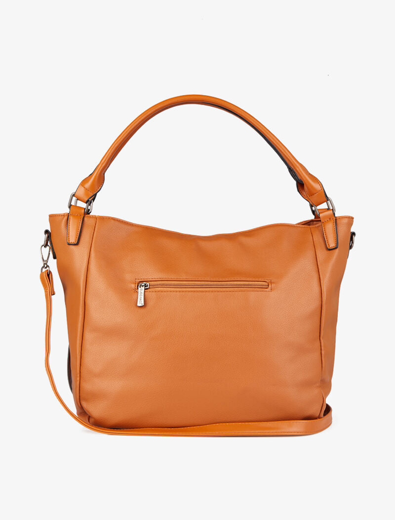Sac cabas Jeanne - Camel - 3