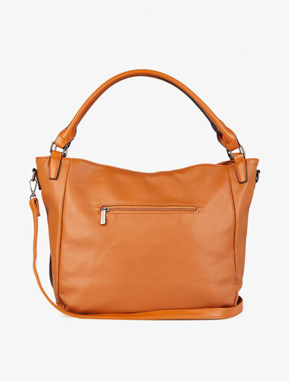Sac cabas Jeanne - Camel - 3