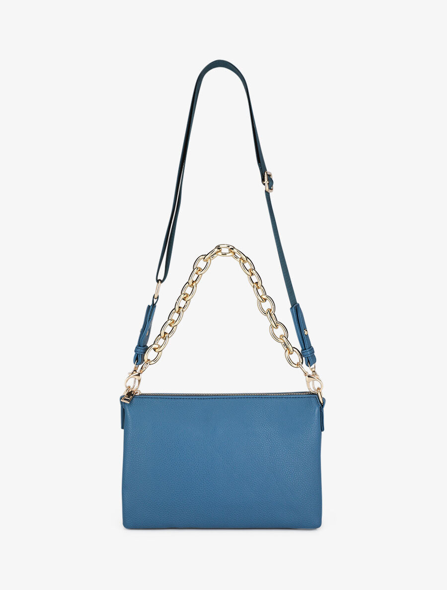 Sac besace Alana - Bleu - 5