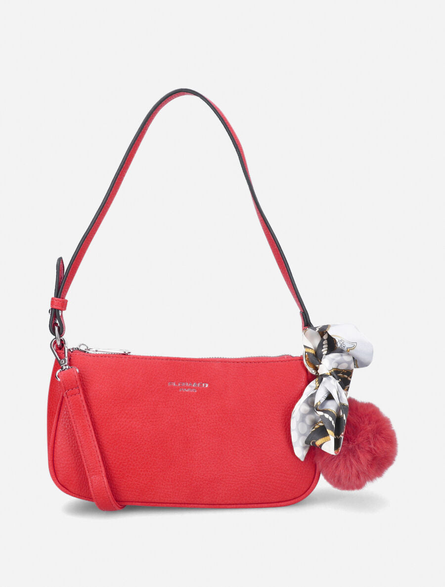 Sac besace Anaëlle - Rouge - 1