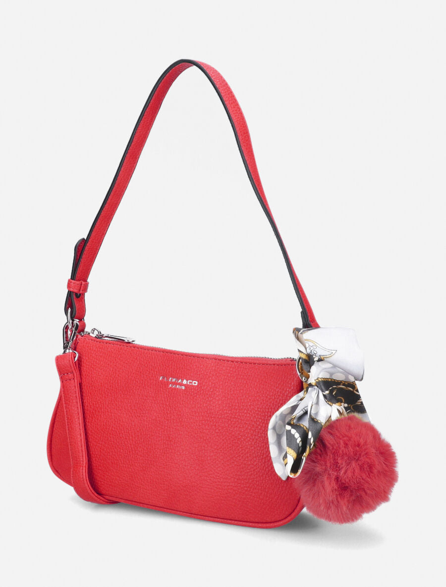 Sac besace Anaëlle - Rouge - 2