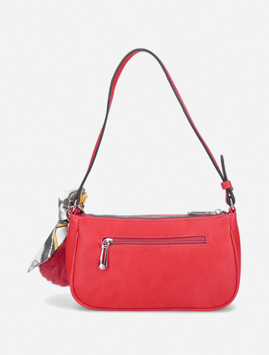 Sac besace Anaëlle - Rouge - 3