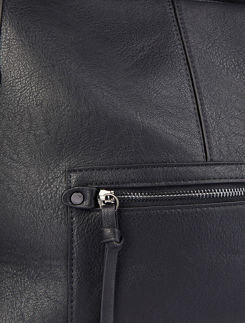 Sac cabas Danielle - Noir - 4