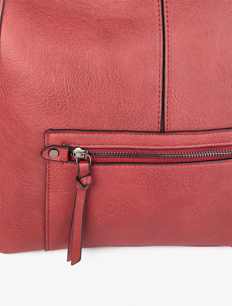 Sac cabas Danielle - Bordeaux - 4