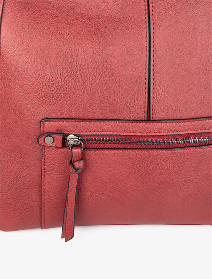 Sac cabas Danielle - Bordeaux - 4