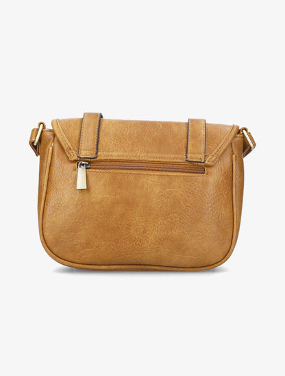 Sac besace Janet - Jaune moutarde - 3