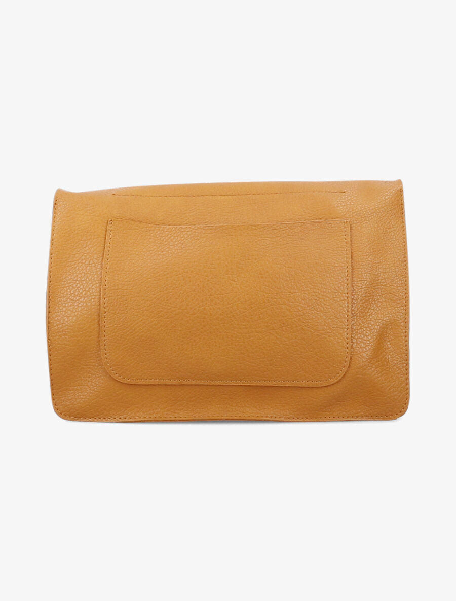 Sac besace Sadia - Jaune moutarde - 2