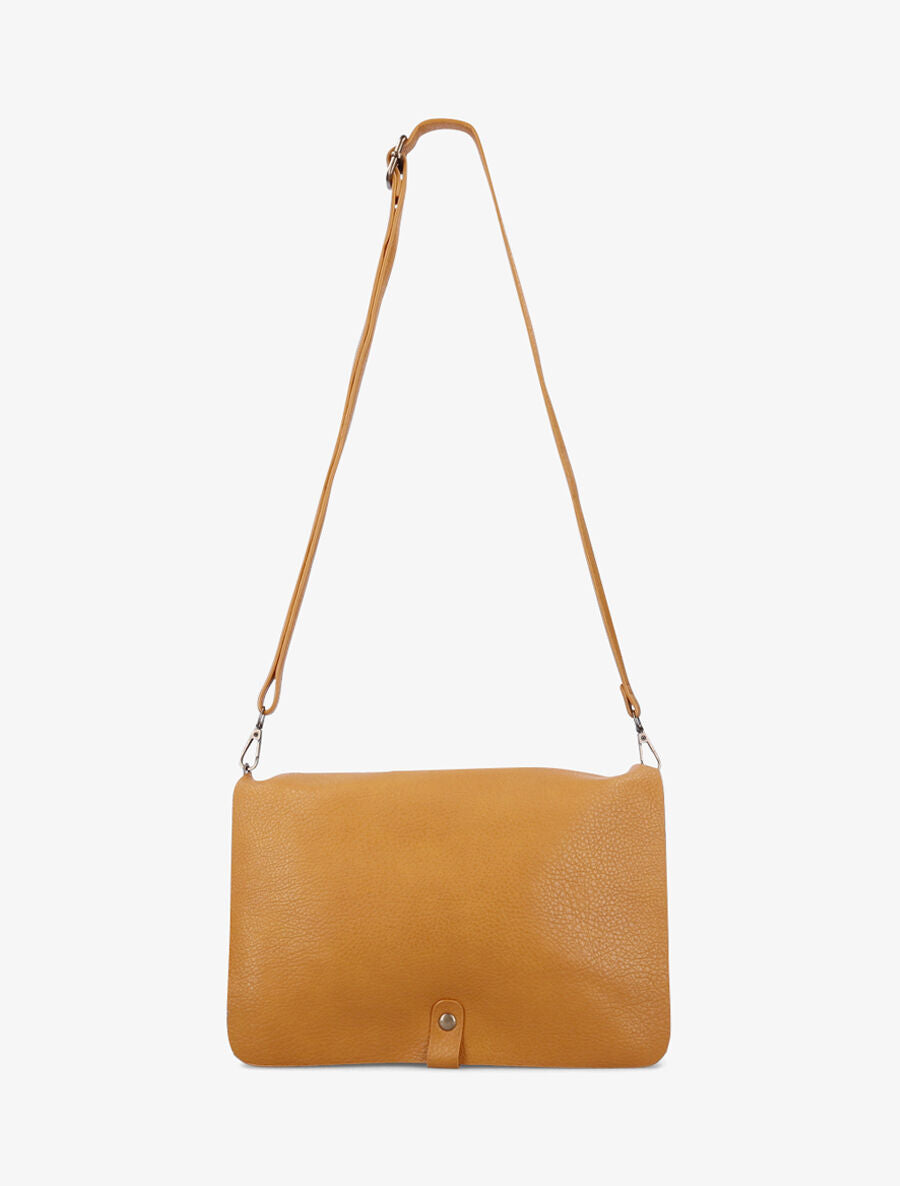 Sac besace Sadia - Jaune moutarde - 3