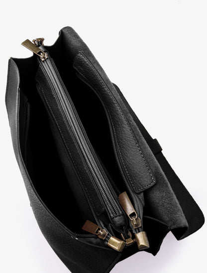 Sac besace Sadia - Noir - 4