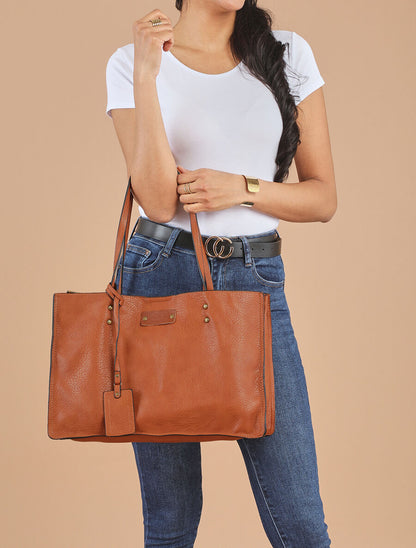 Sac à main Asiya - Camel - 5