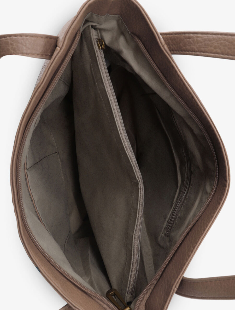 Sac cabas Amilia - Beige foncé - 6