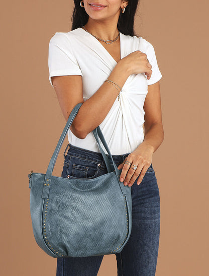 Sac cabas Amilia - Bleu - 7