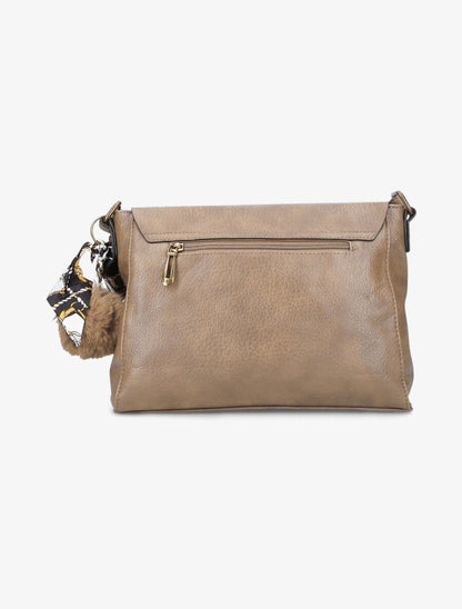 Sac besace Nilsa - Taupe - 2
