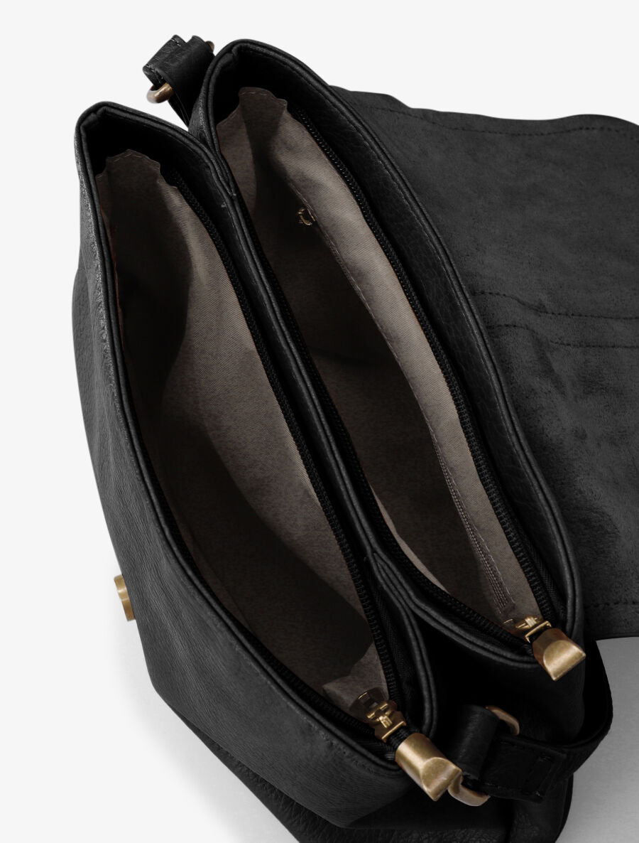 Sac besace Anita - Noir - 4