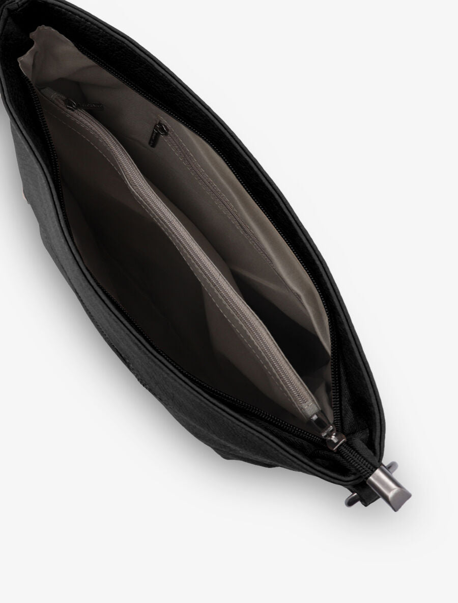 Sac besace Nina - Noir - 4