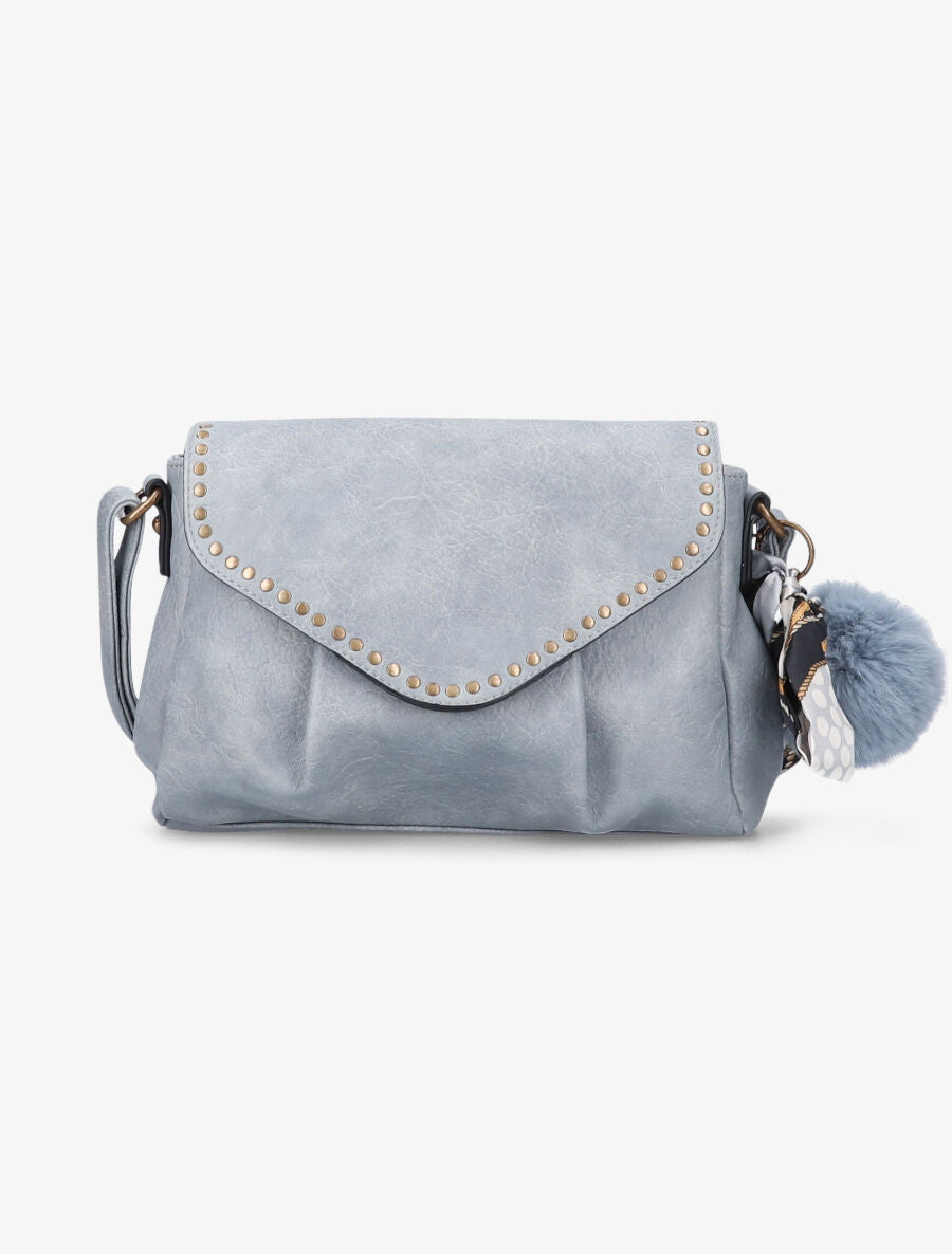Sac besace Millie - Bleu gris - 1