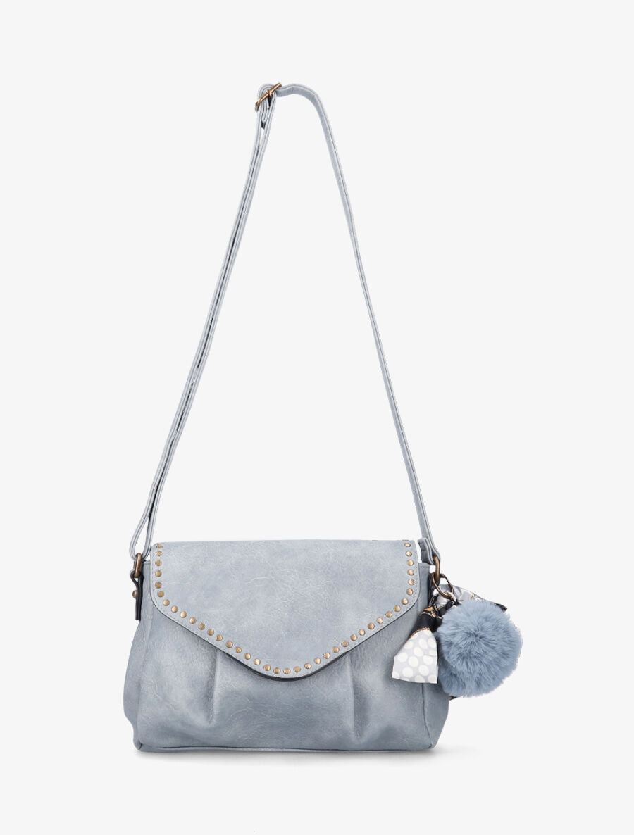 Sac besace Millie - Bleu gris - 3