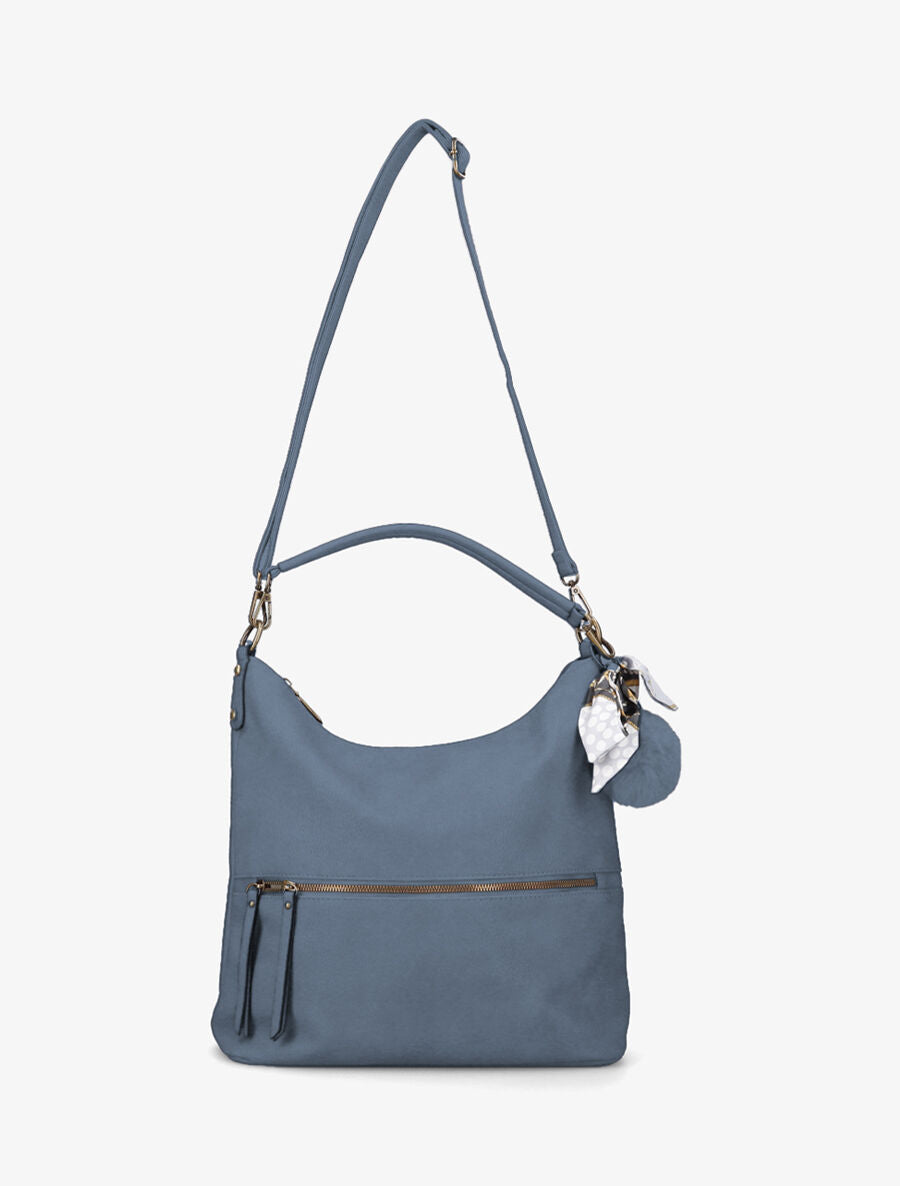 Sac à main Zina - Bleu gris - 3