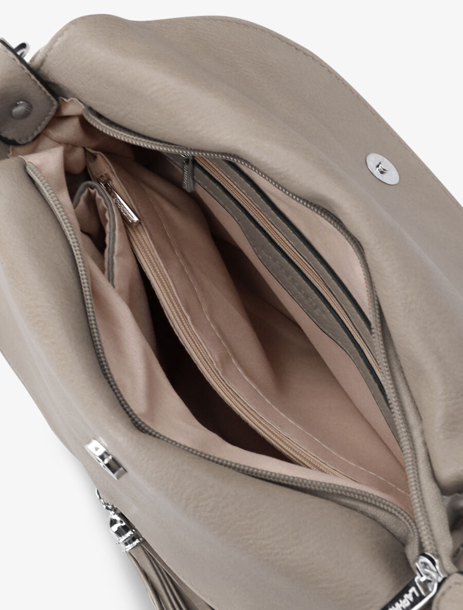 Sac besace Umaima - Taupe - 4