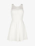 Robe gros flot au dos - blanc - 3