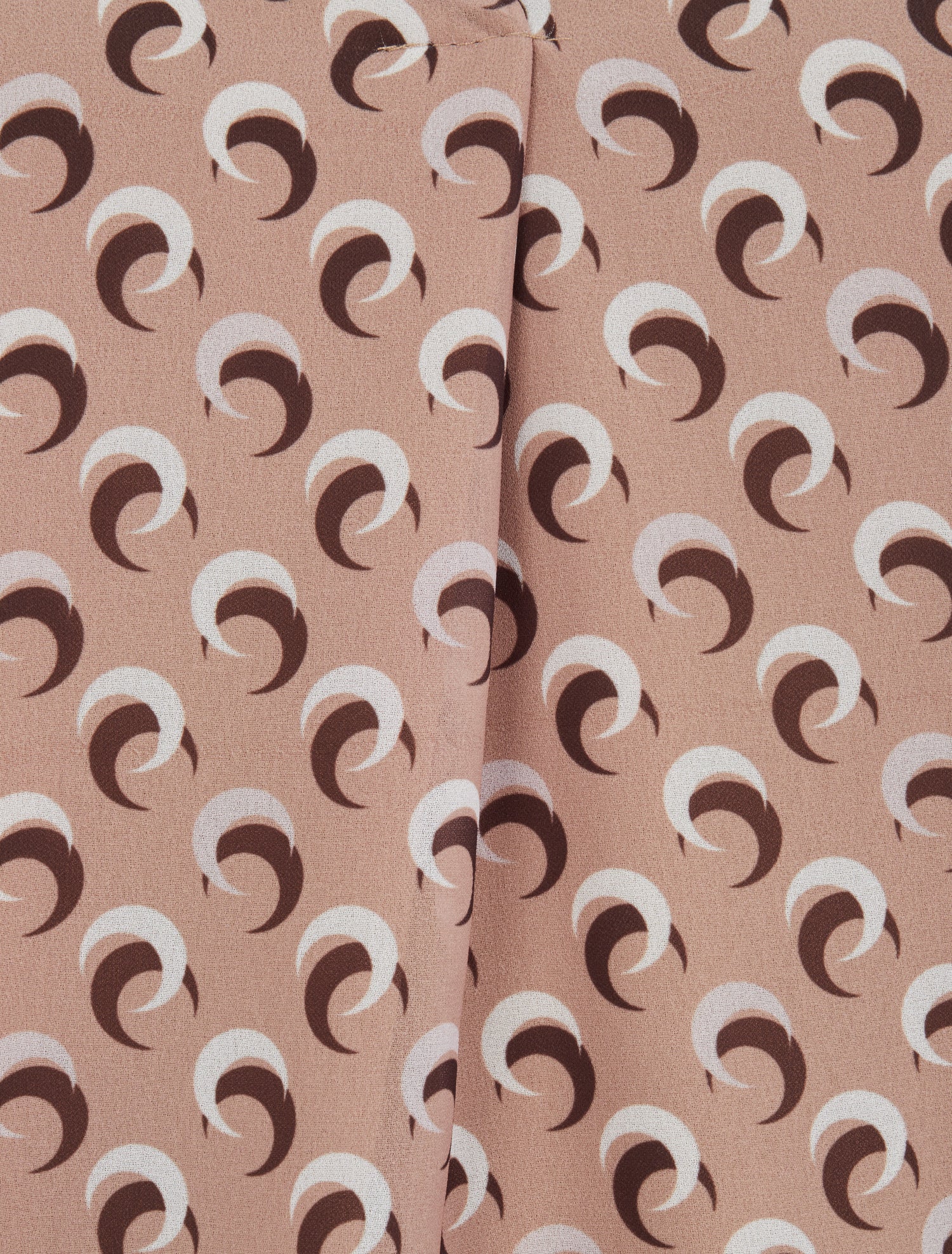 Top droit sans manches à imprimé demi lune - Taupe - 3