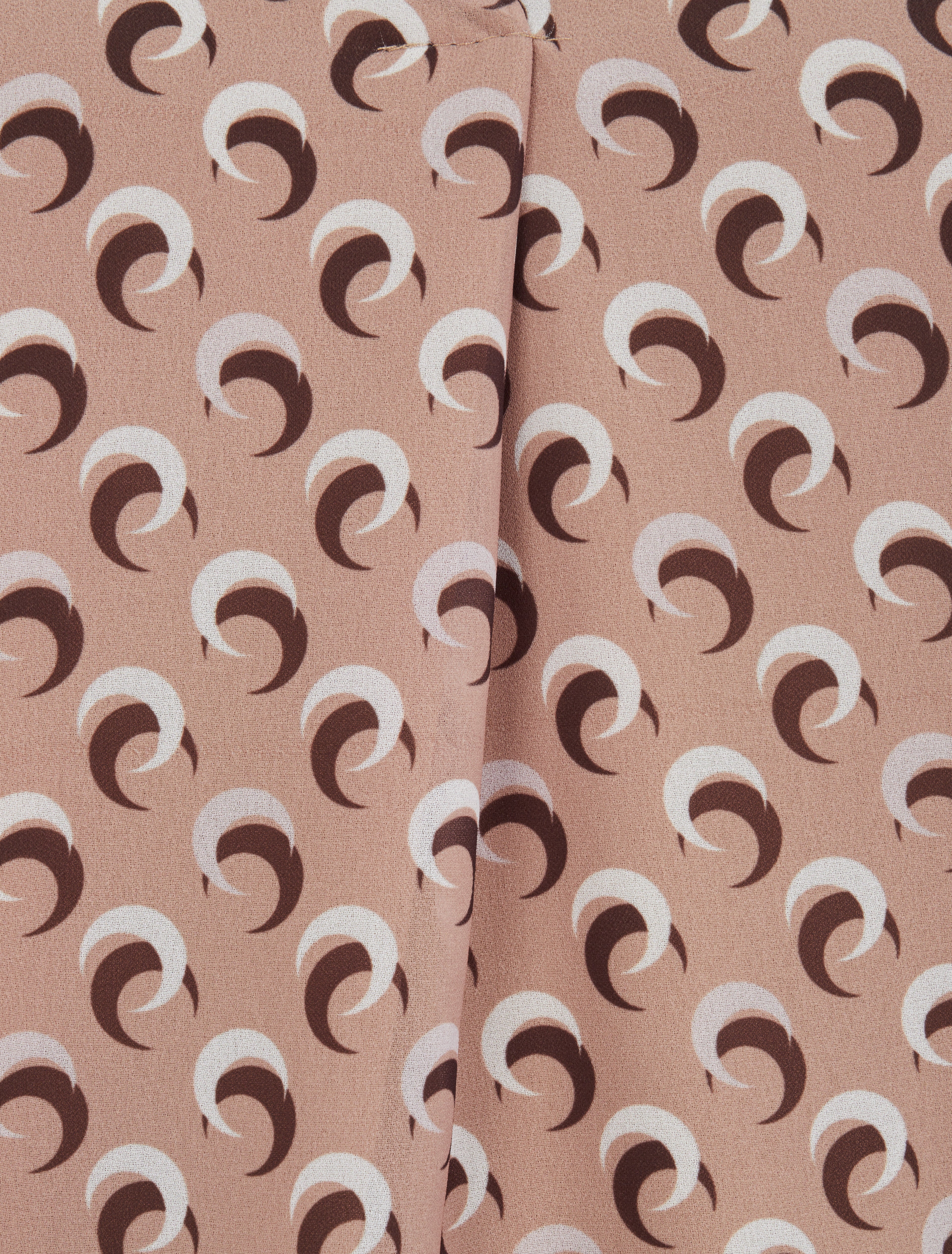 Top droit sans manches à imprimé demi lune - Taupe - 3