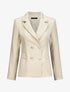 Blazer droit overzise - Beige - 1